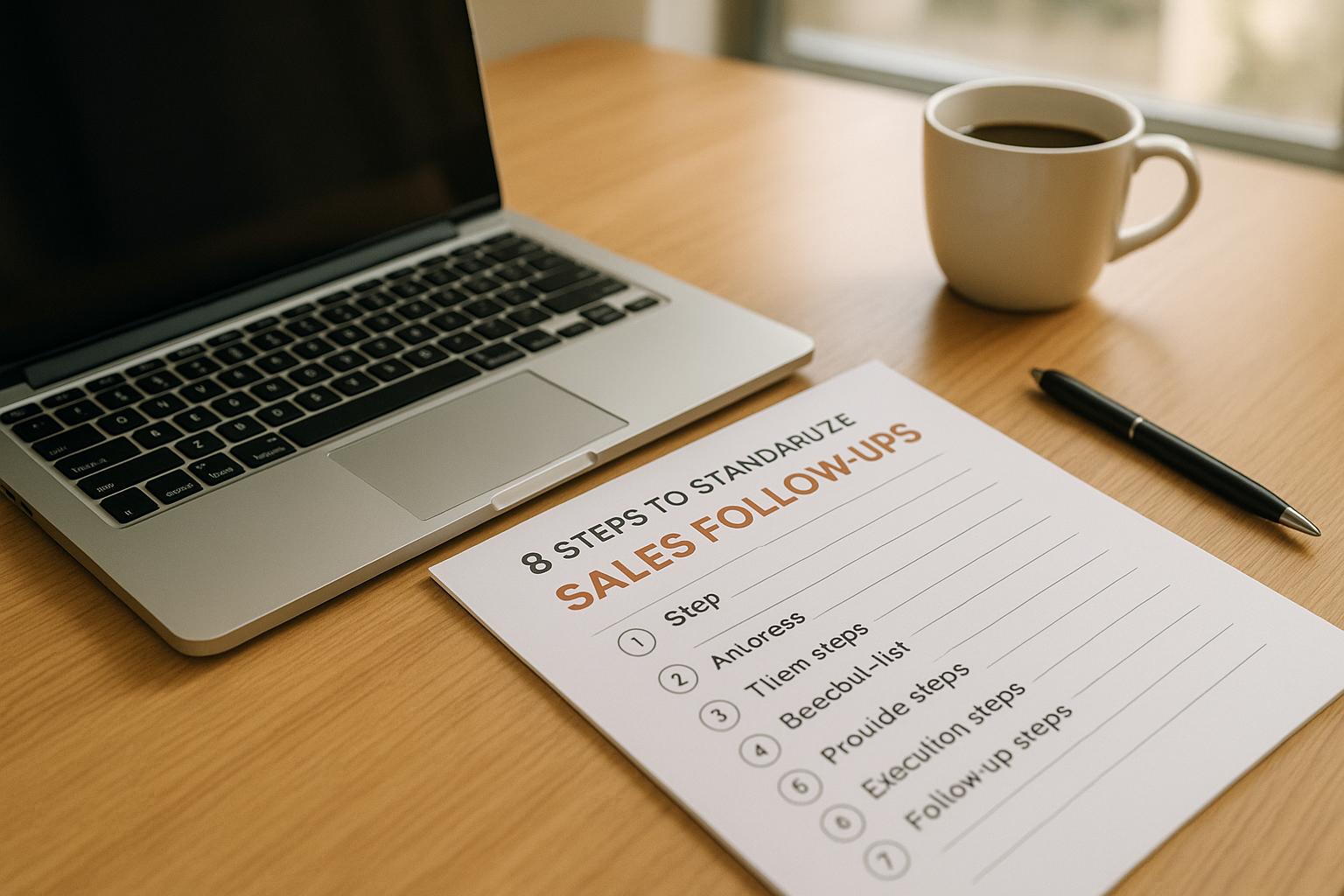 8 Steps to Standardize Sales Follow-Ups