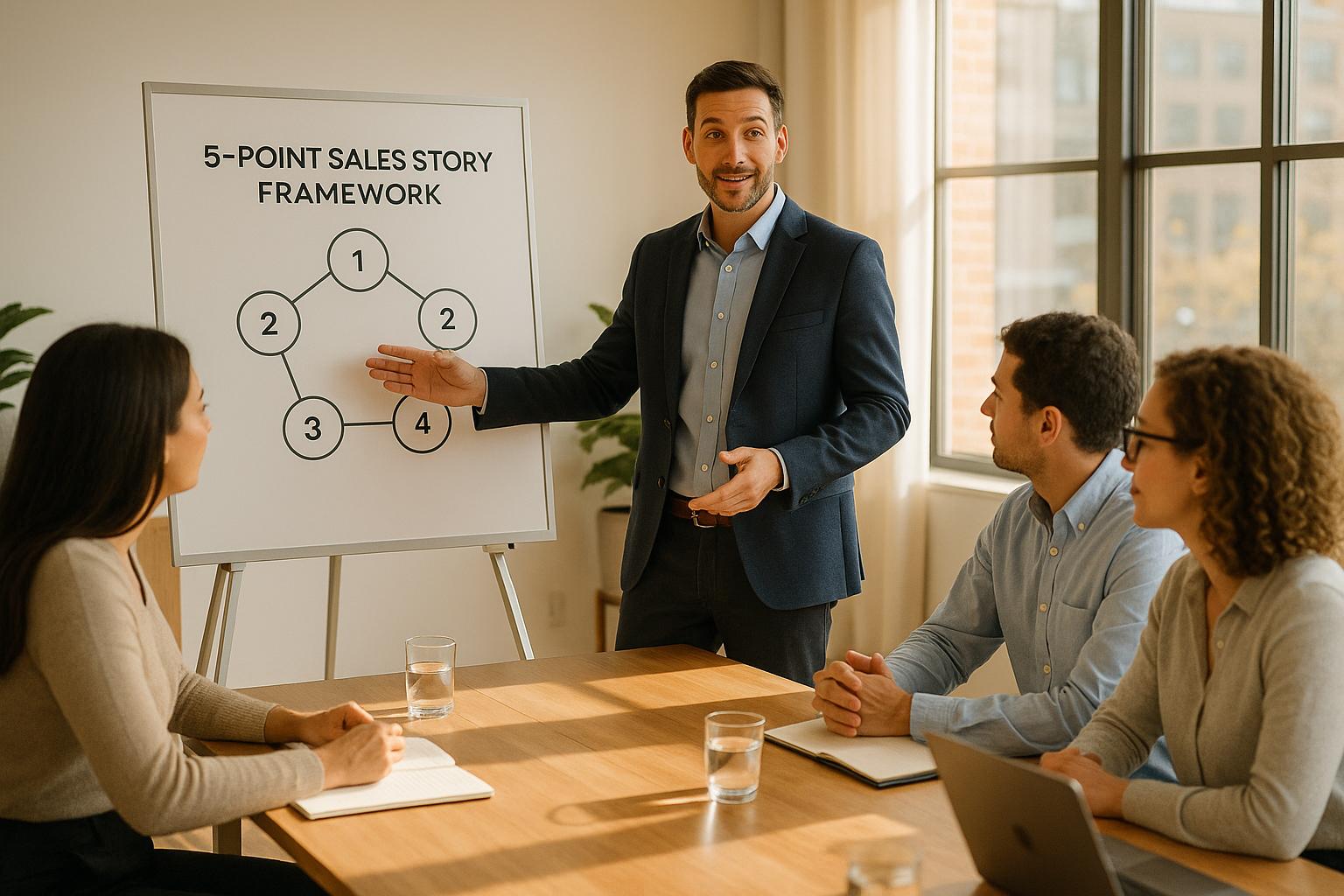 5-Point Sales Story Framework Explained